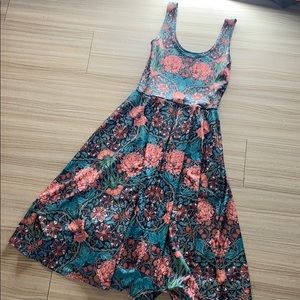 Blackmilk Floral Midi Dress